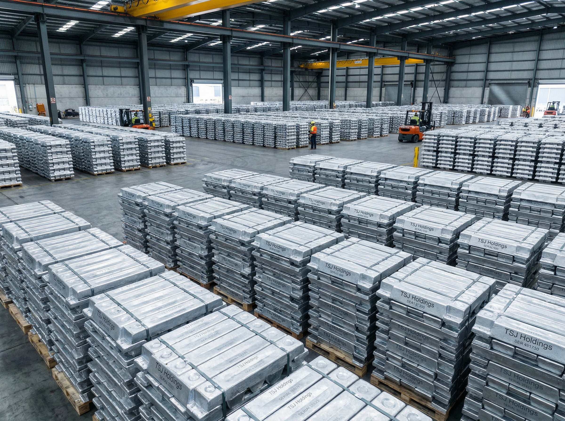 Aluminum ingots