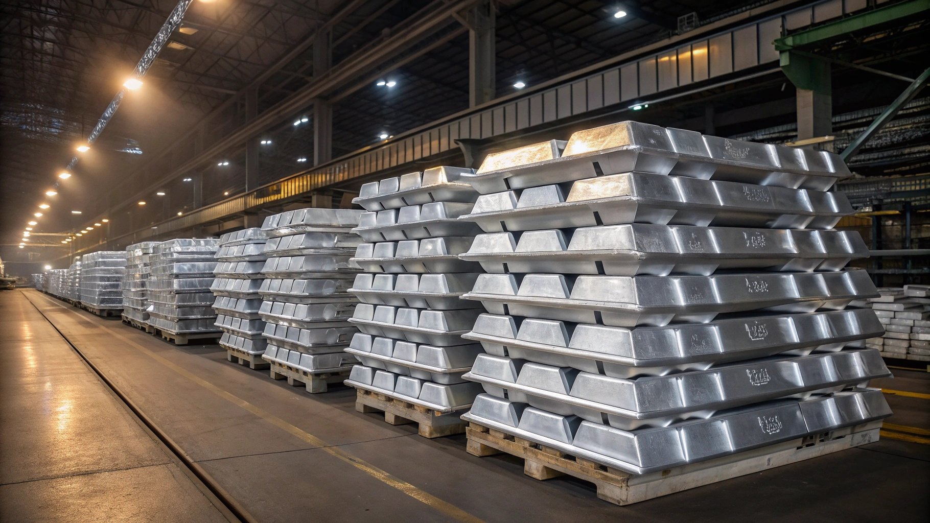 Aluminum ingots and products