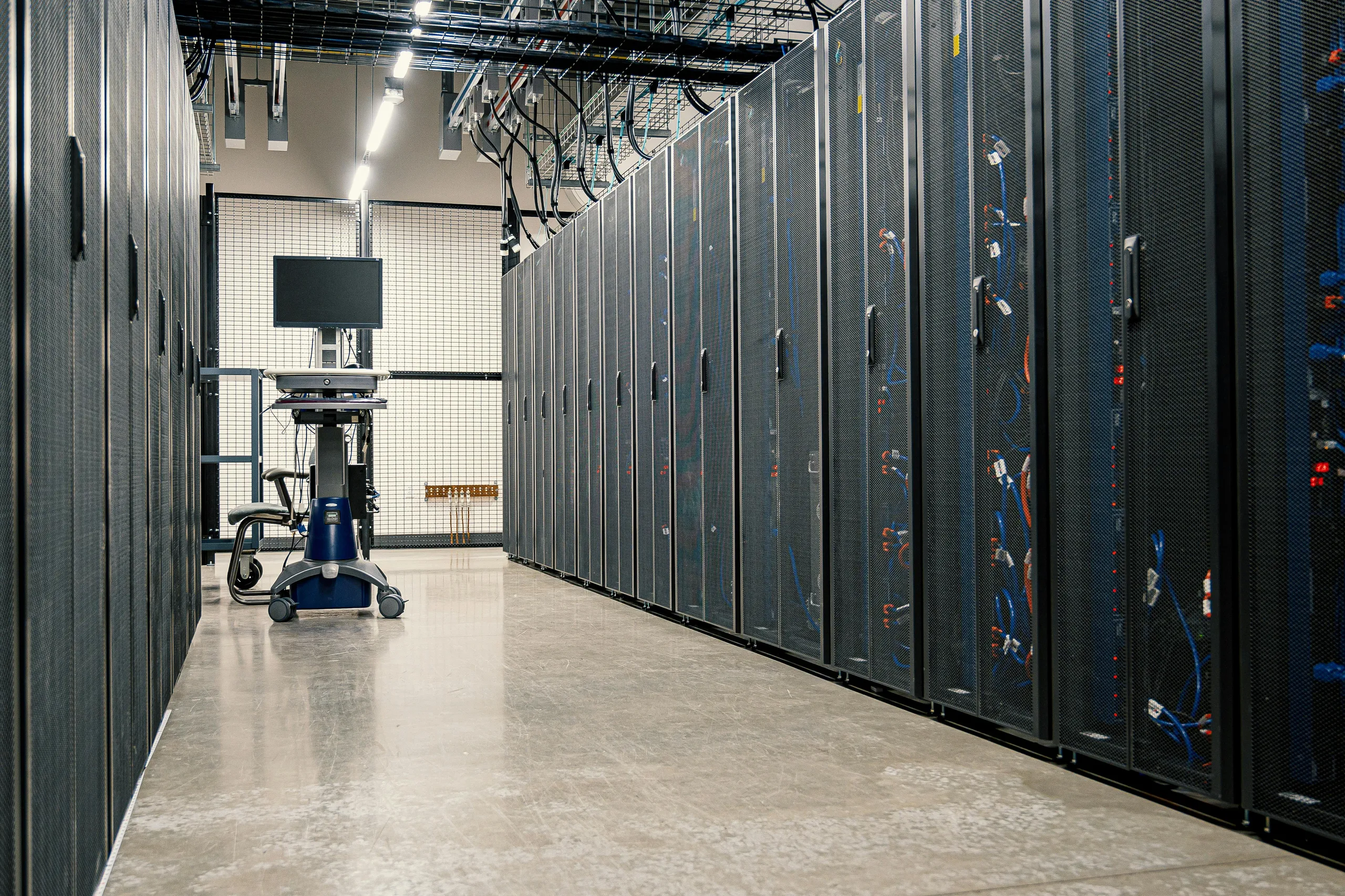 Secure server room data center