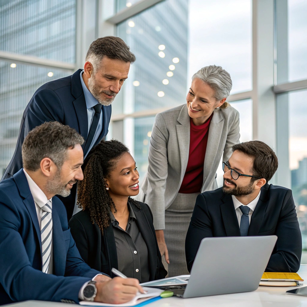 Experienced business team